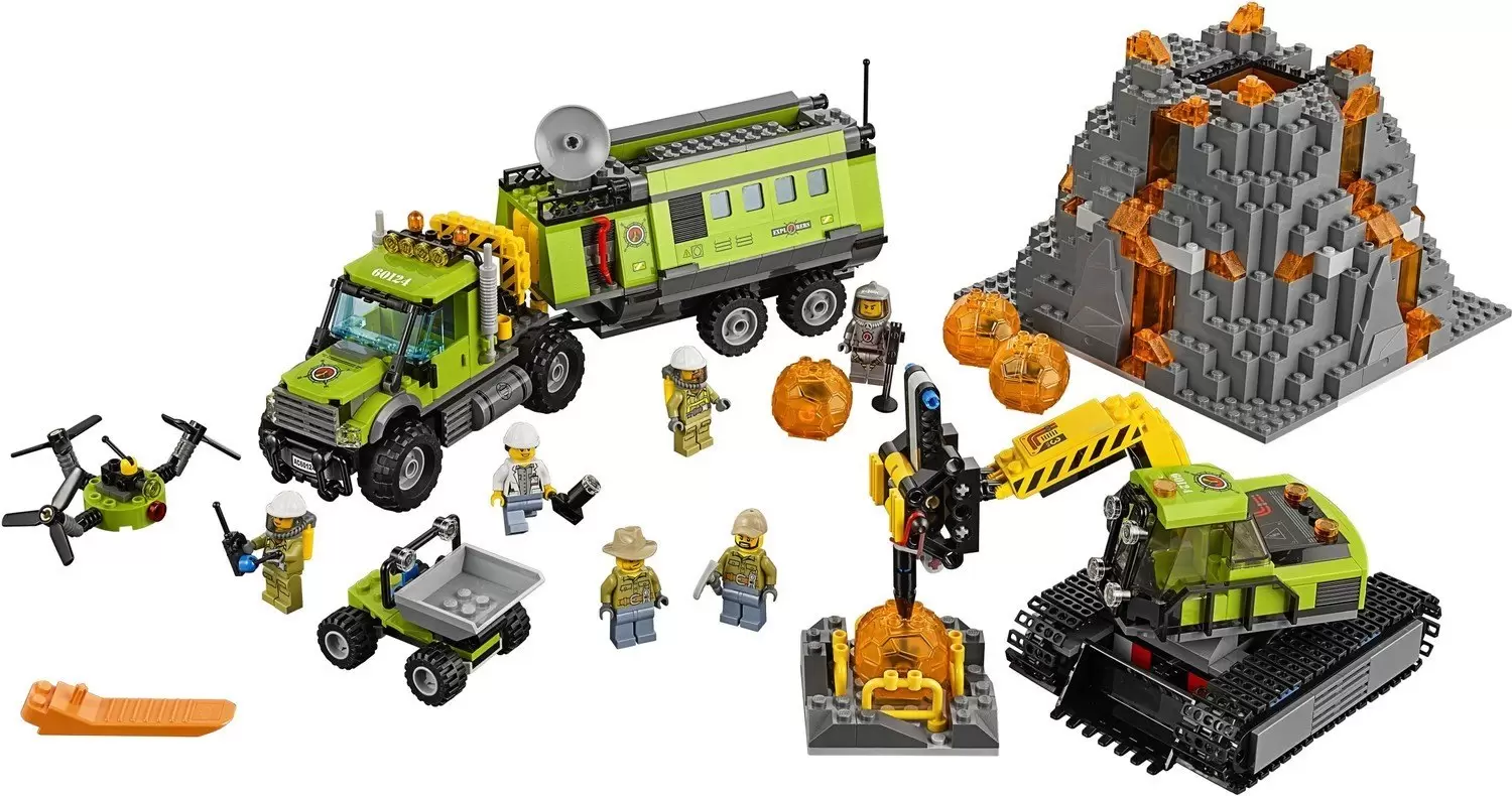 LEGO CITY - Volcano Exploration Base