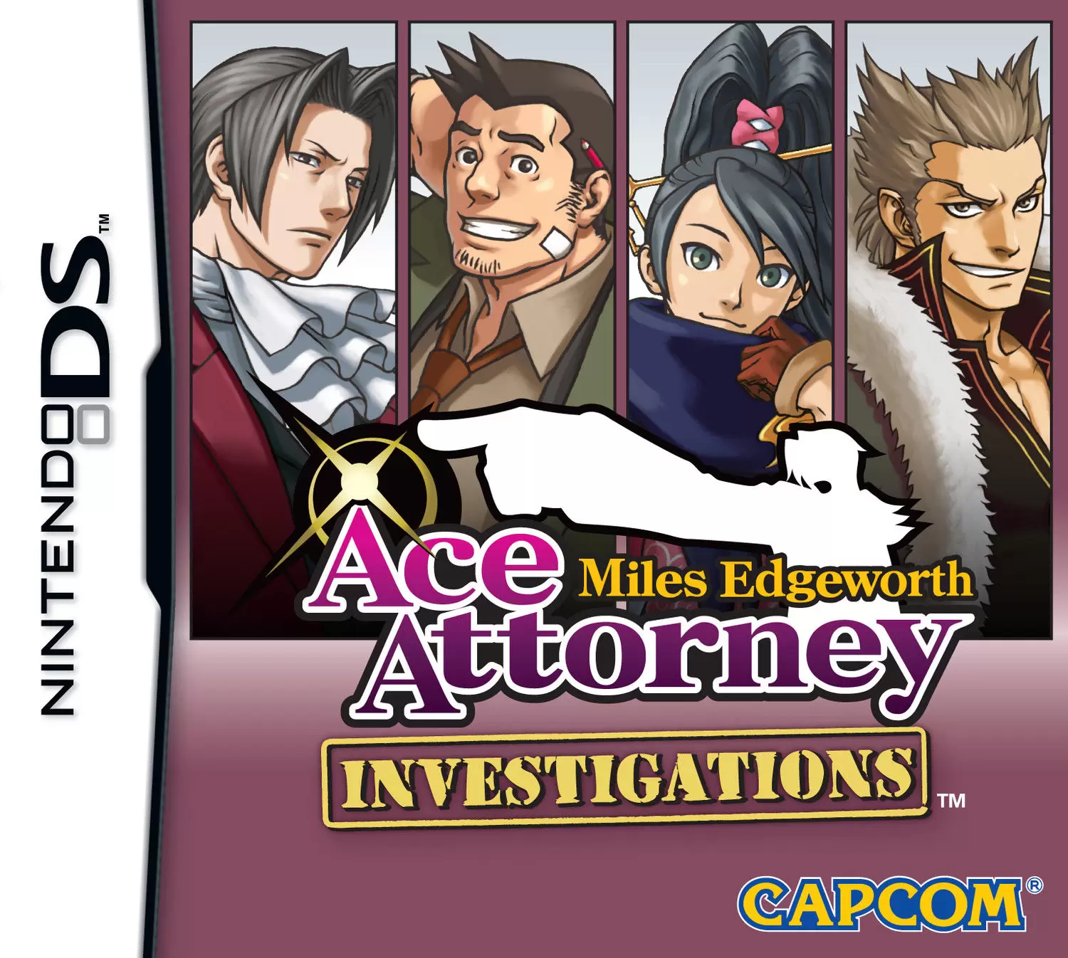 Nintendo DS Games - Ace Attorney Investigations: Miles Edgeworth