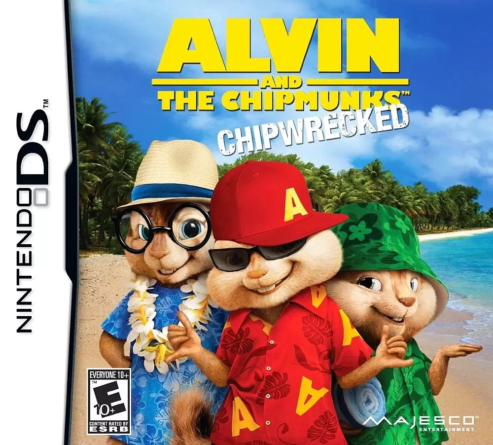 Jeux Nintendo DS - Alvin and the Chipmunks: Chipwrecked