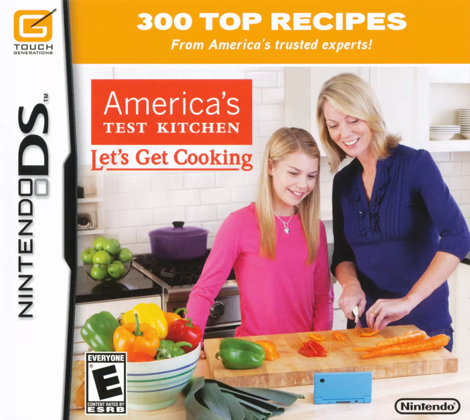 Jeux Nintendo DS - America\'s Test Kitchen: Let\'s Get Cooking