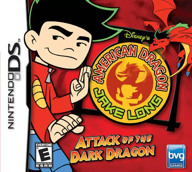 Nintendo DS Games - American Dragon Jake Long: Attack of the Dark Dragon