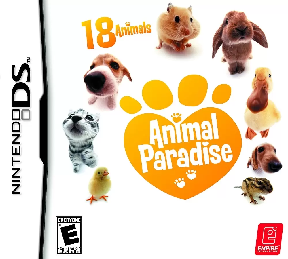 Jeux Nintendo DS - Animal Paradise