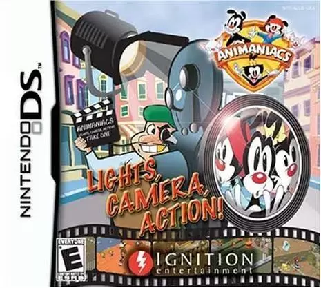 Nintendo DS Games - Animaniacs: Lights, Camera, Action!