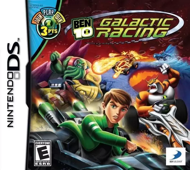 Jeux Nintendo DS - Ben 10: Galactic Racing