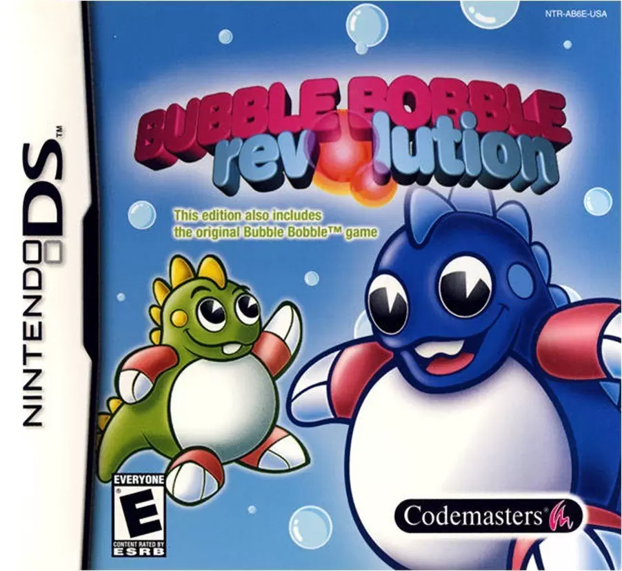 Nintendo DS Games - Bubble Bobble Revolution