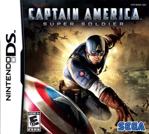 Nintendo DS Games - Captain America: Super Soldier
