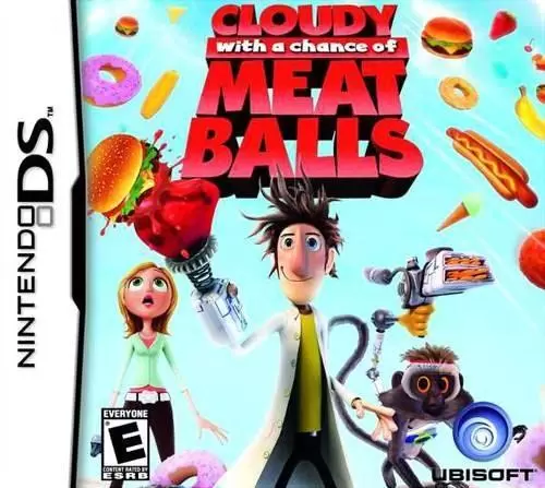 Nintendo DS Games - Cloudy With a Chance of Meatballs