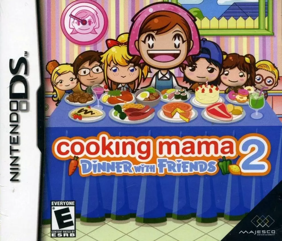 Nintendo DS Games - Cooking Mama 2: Dinner with Friends