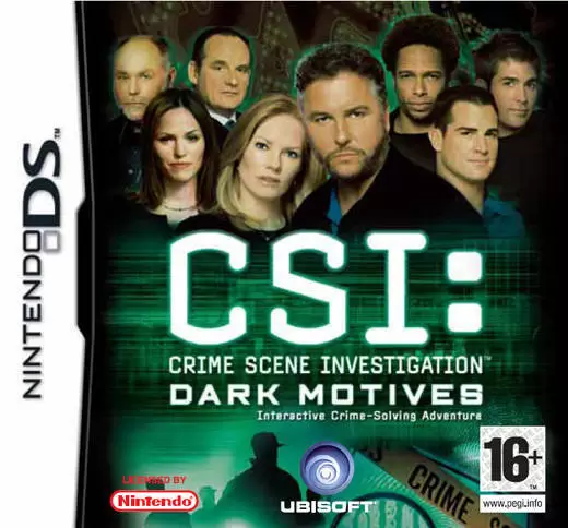 Jeux Nintendo DS - CSI: Dark Motives