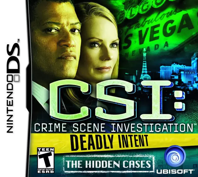 Nintendo DS Games - CSI: Deadly Intent-The Hidden Cases