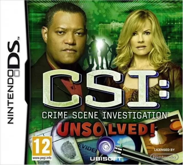 Nintendo DS Games - CSI: Unsolved