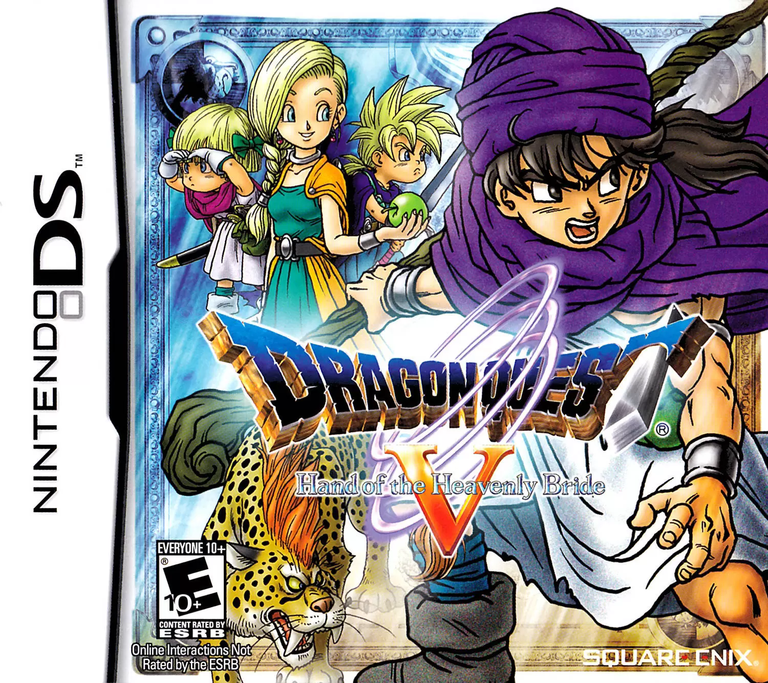 Nintendo DS Games - Dragon Quest V: Hand of the Heavenly Bride