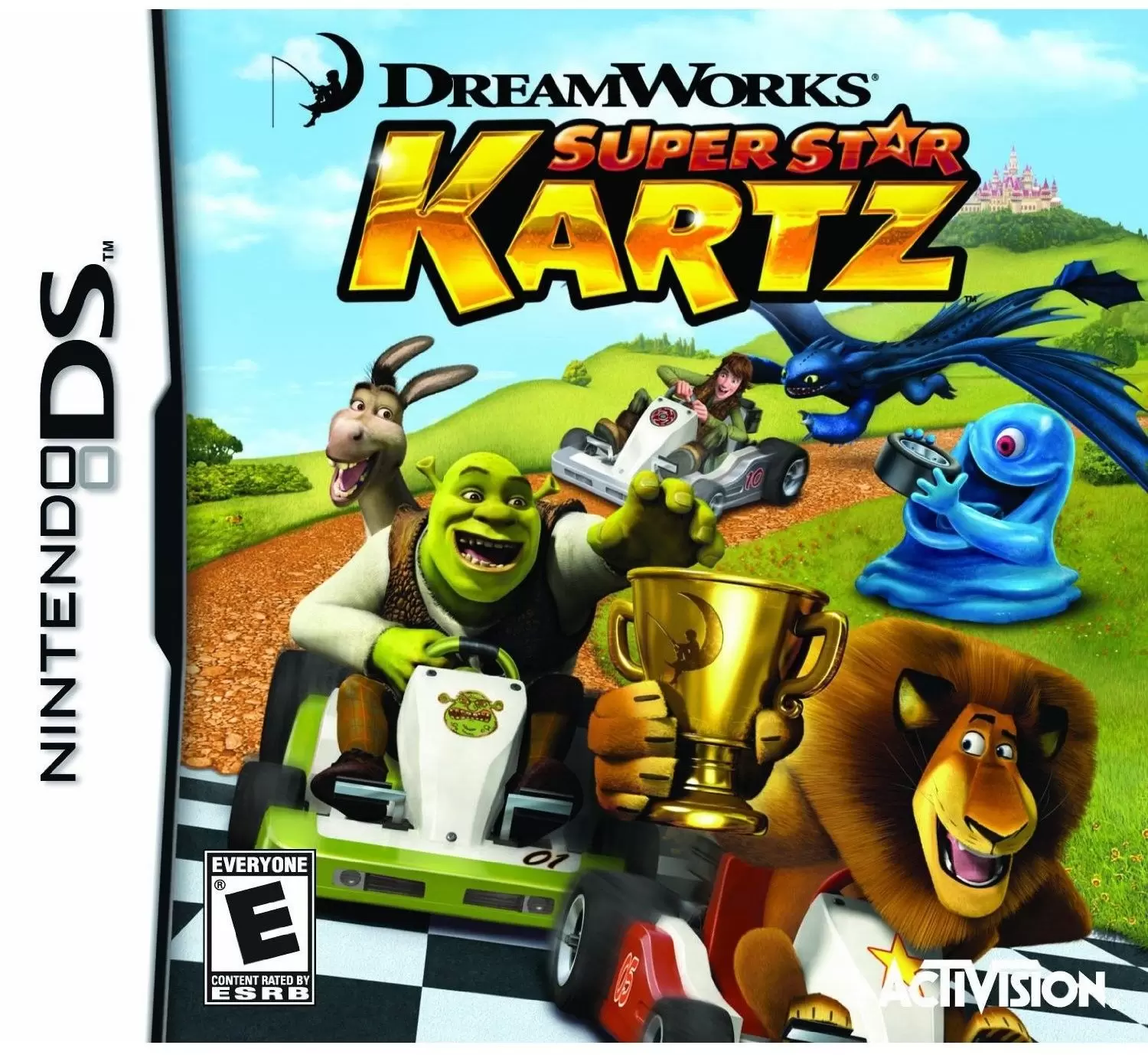 Jeux Nintendo DS - DreamWorks Super Star Kartz