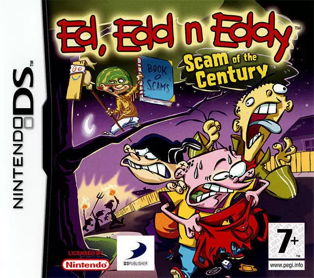 Nintendo DS Games - Ed, Edd n Eddy: Scam of the Century