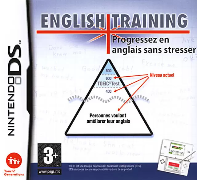 Jeux Nintendo DS - English Training: Have Fun Improving Your Skills