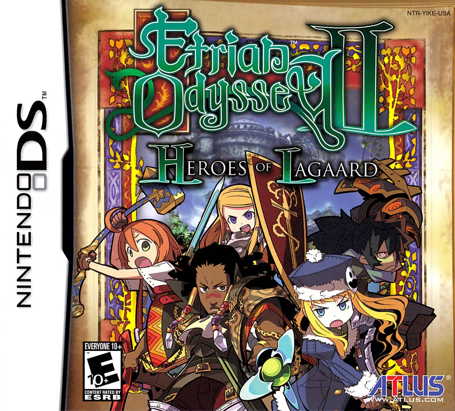 Nintendo DS Games - Etrian Odyssey II: Heroes of Lagaard