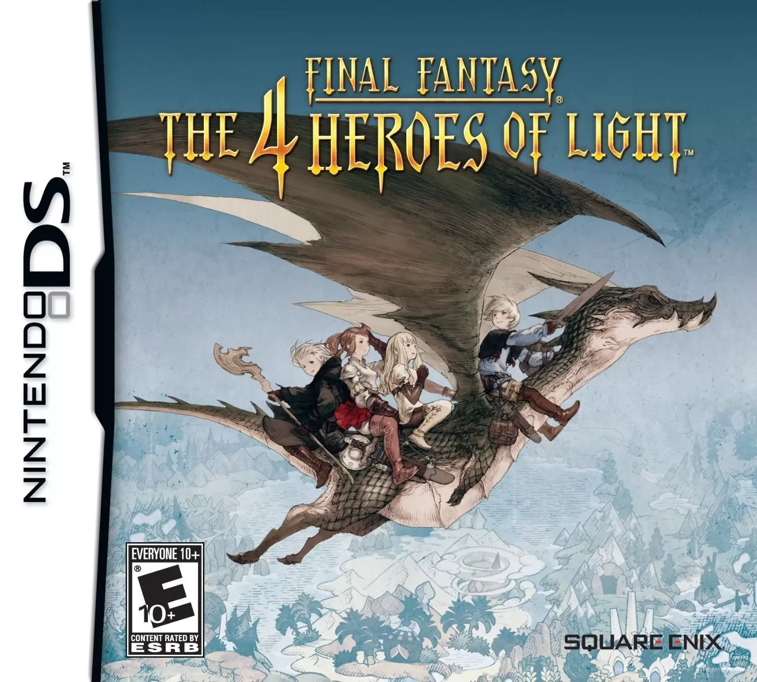 Jeux Nintendo DS - Final Fantasy: The 4 Heroes of Light
