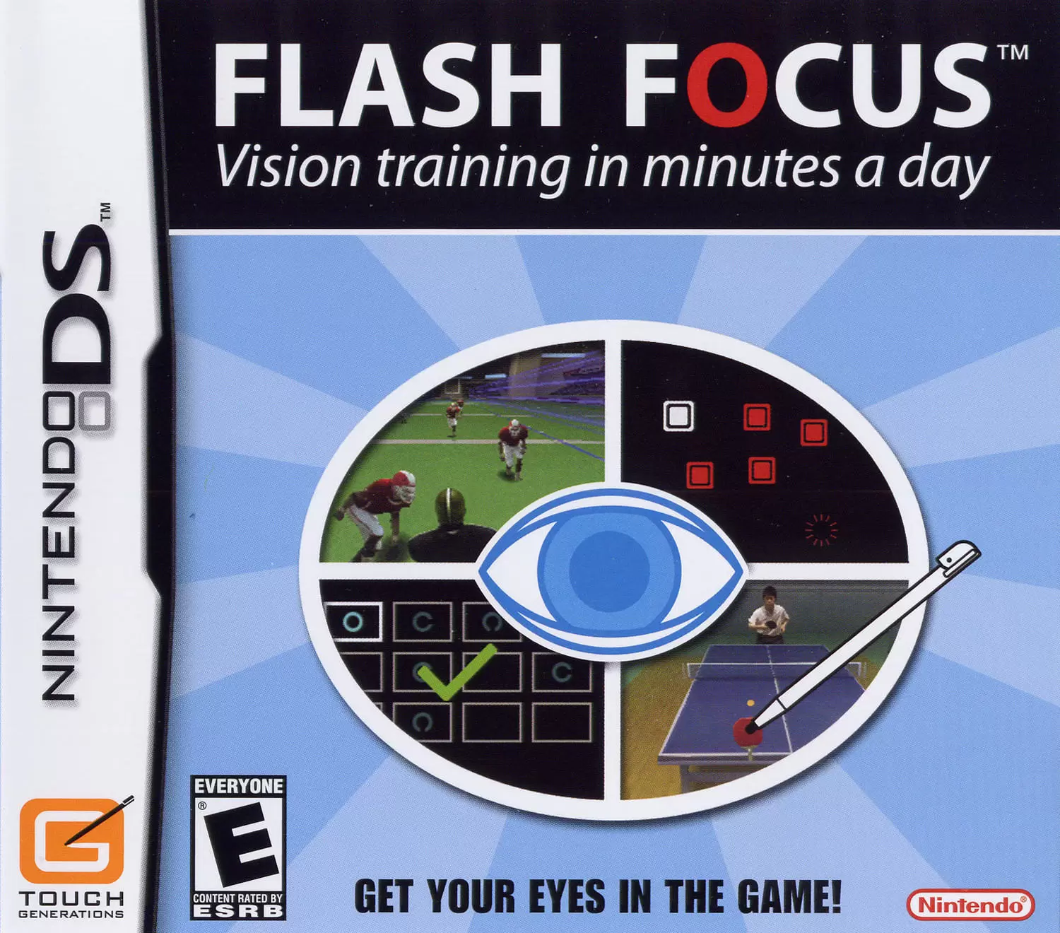 Nintendo DS Games - Flash Focus: Vision Training in Minutes a Day
