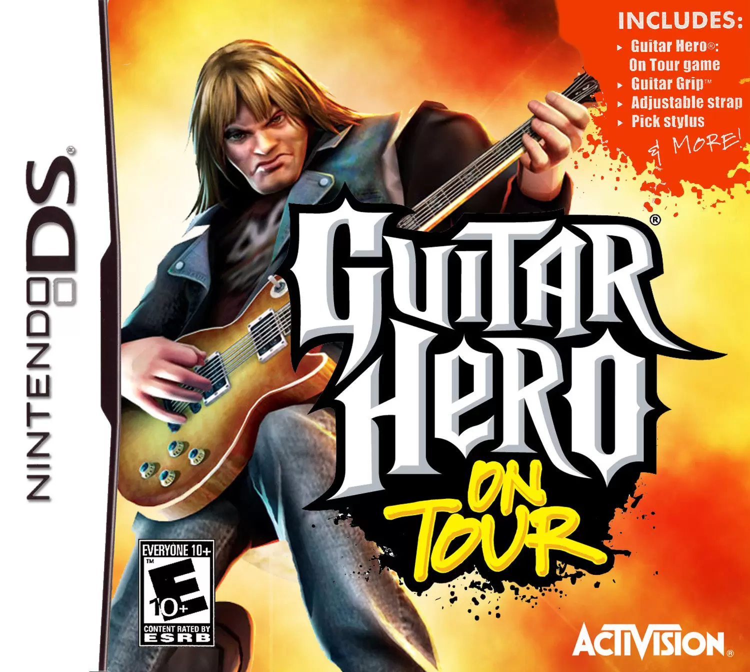 Jeux Nintendo DS - Guitar Hero: On Tour