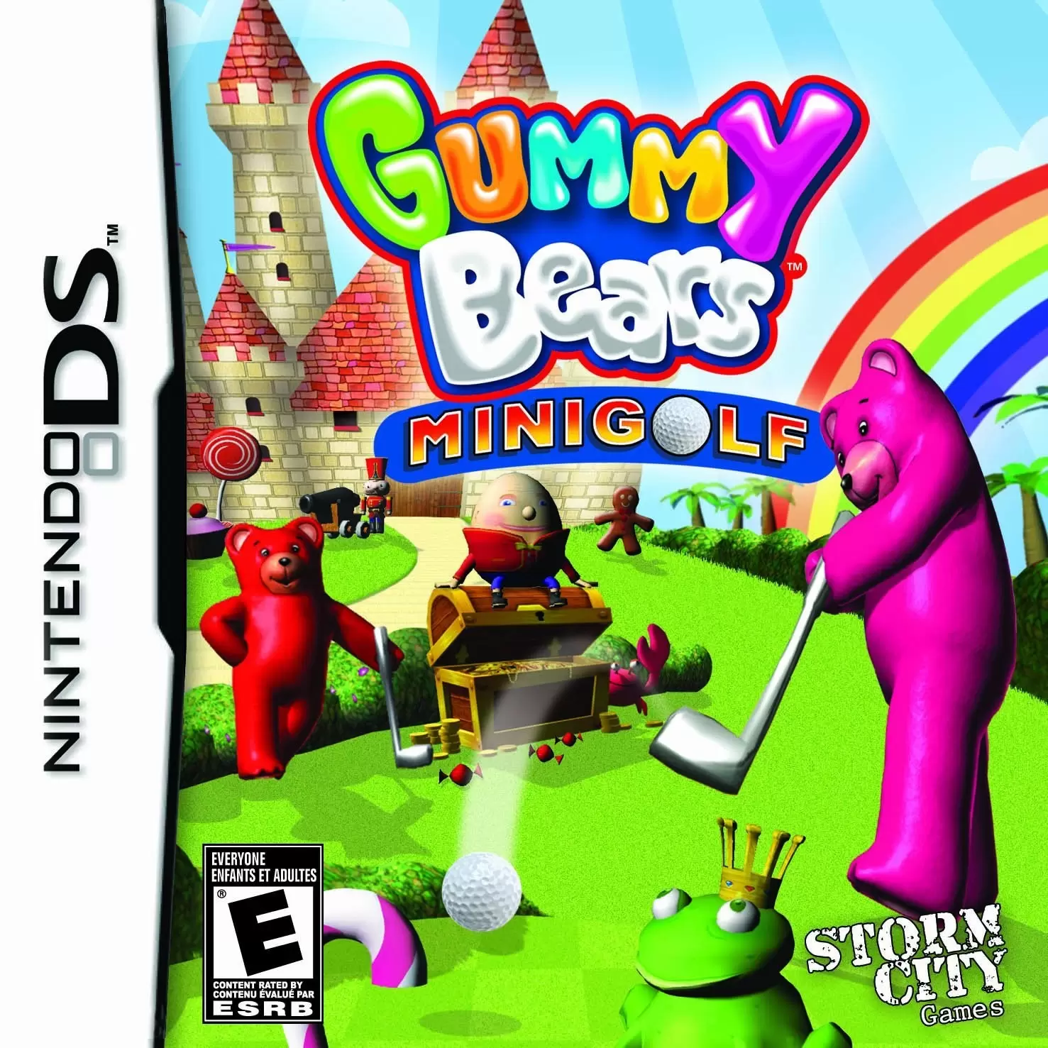 Nintendo DS Games - Gummy Bears Minigolf