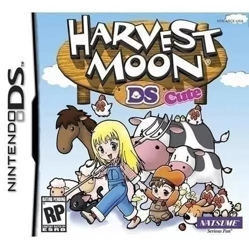 Nintendo DS Games - Harvest Moon DS Cute