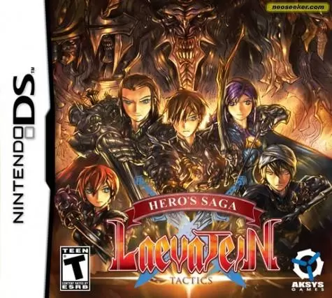 Nintendo DS Games - Hero\'s Saga: Laevatein Tactics