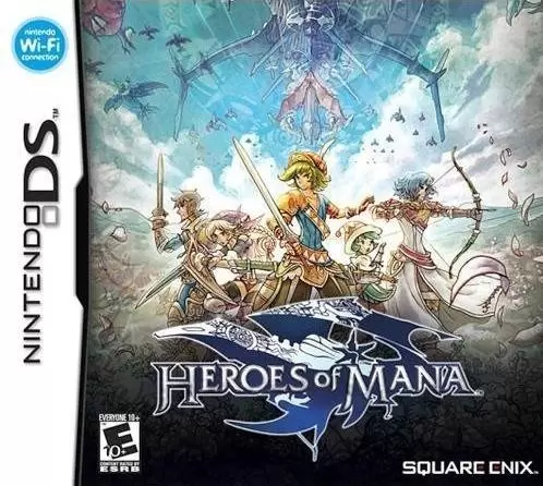 Nintendo DS Games - Heroes of Mana