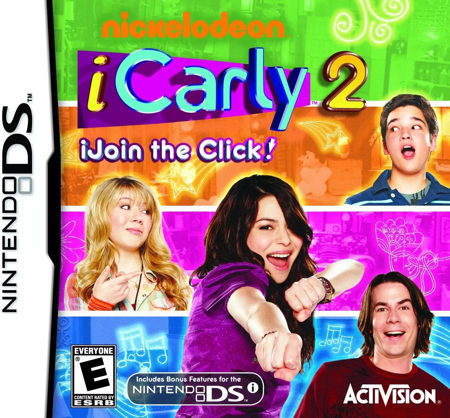 Nintendo DS Games - iCarly 2: iJoin the Click!