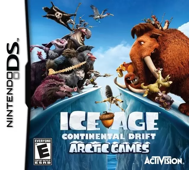 Jeux Nintendo DS - Ice Age: Continental Drift - Arctic Games