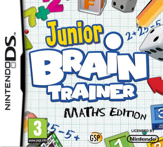 Nintendo DS Games - Junior Brain Trainer: Math Edition