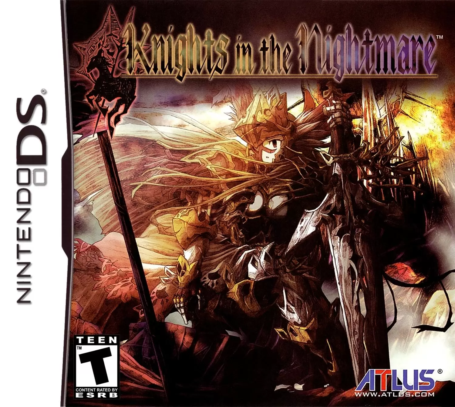 Nintendo DS Games - Knights in the Nightmare