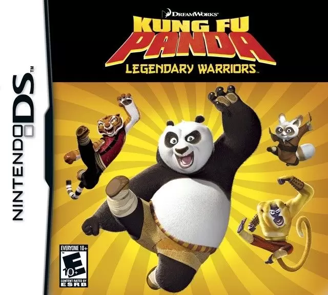 Jeux Nintendo DS - Kung Fu Panda Legendary Warriors
