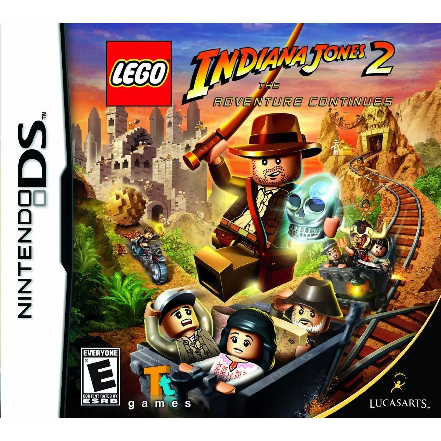 Jeux Nintendo DS - LEGO Indiana Jones 2: The Adventure Continues