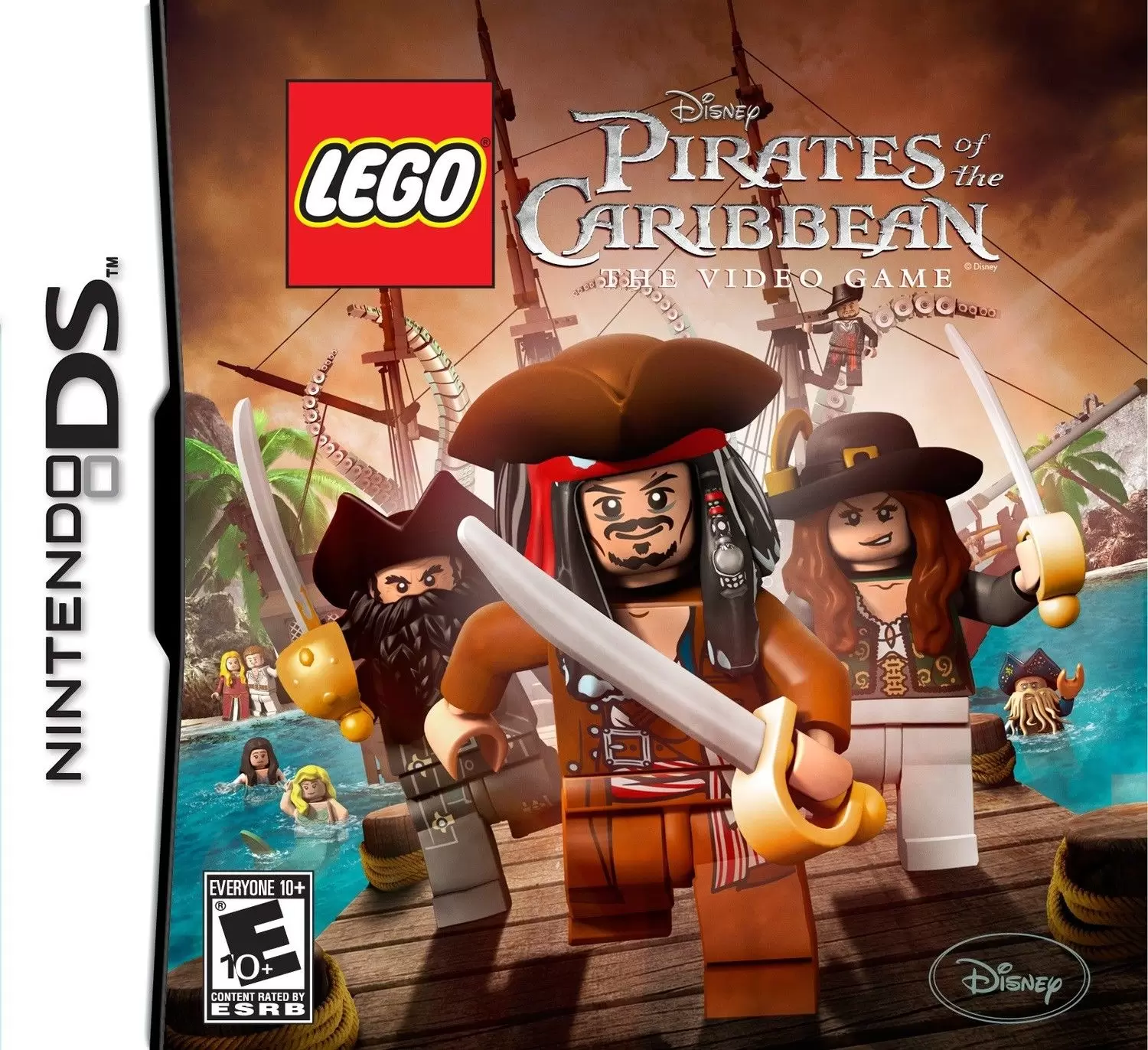 Jeux Nintendo DS - LEGO Pirates of the Caribbean: The Video Game