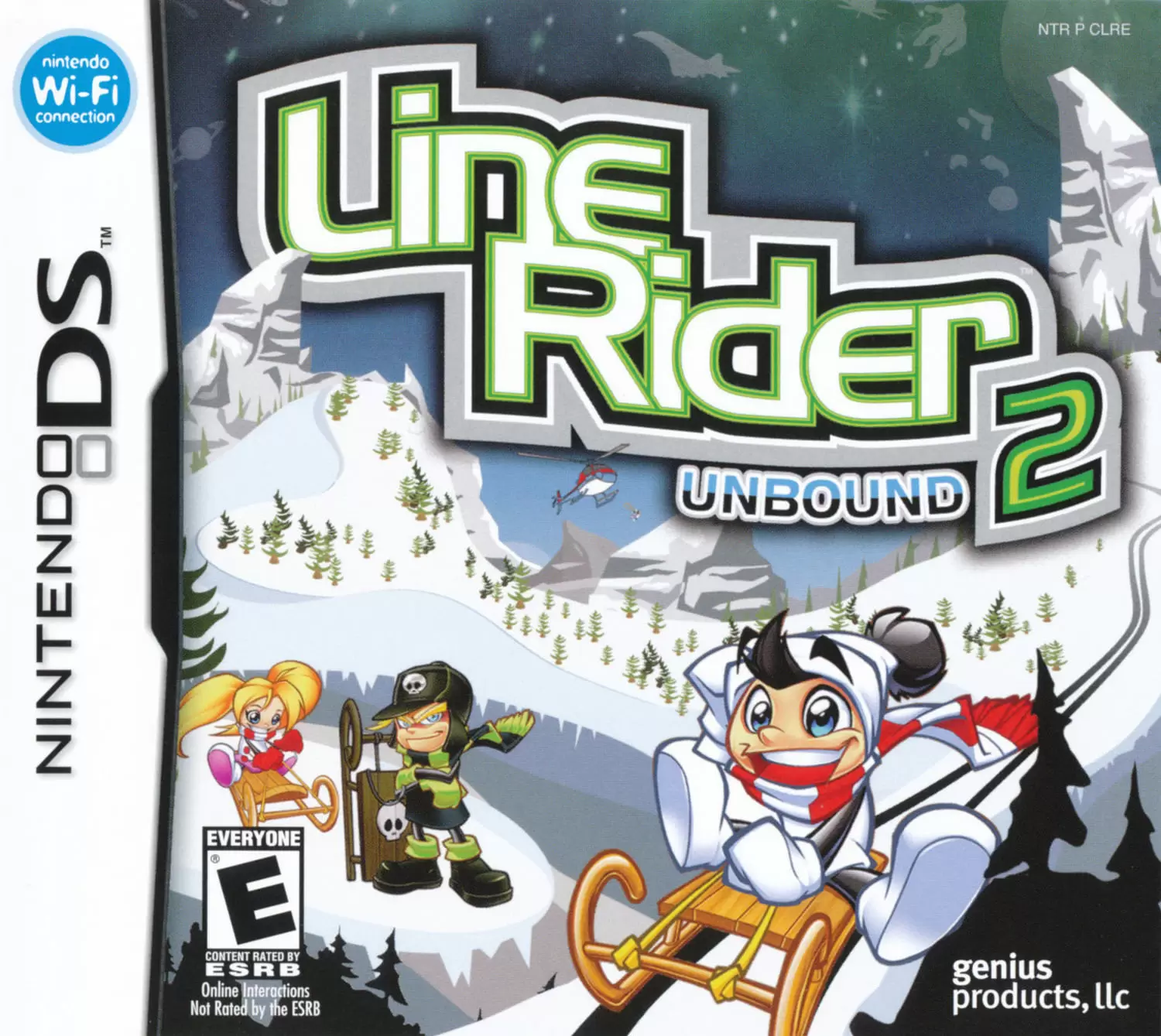 Jeux Nintendo DS - Line Rider 2: Unbound
