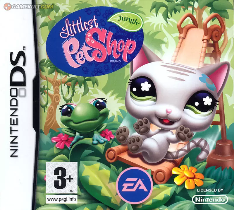 Littlest Pet Shop Garden Nintendo DS Games Animal Planet Vet Life Cats Dogs  Lot
