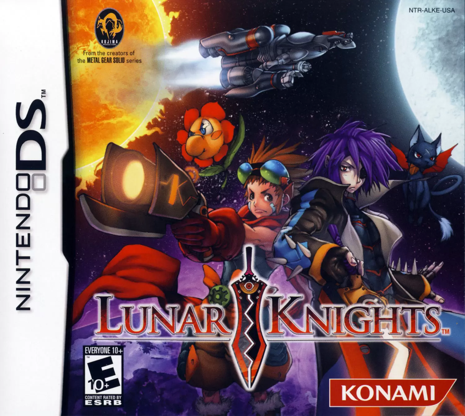 Jeux Nintendo DS - Lunar Knights
