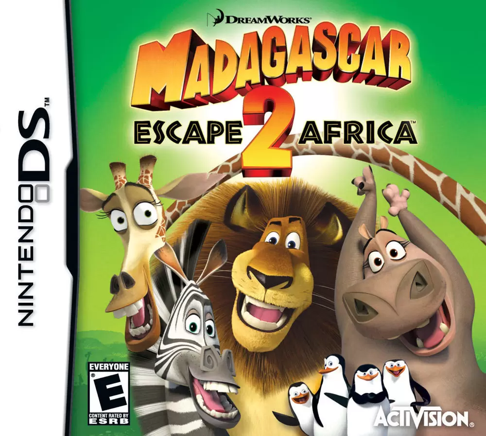 Jeux Nintendo DS - Madagascar: Escape 2 Africa