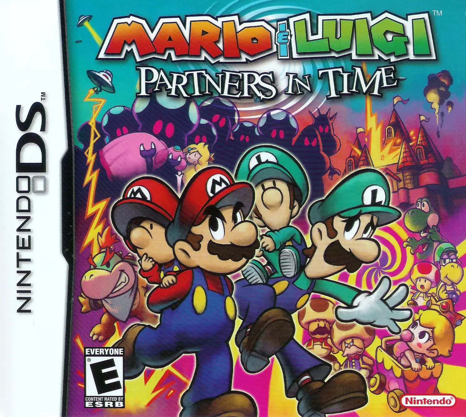 Jeux Nintendo DS - Mario & Luigi: Partners in Time