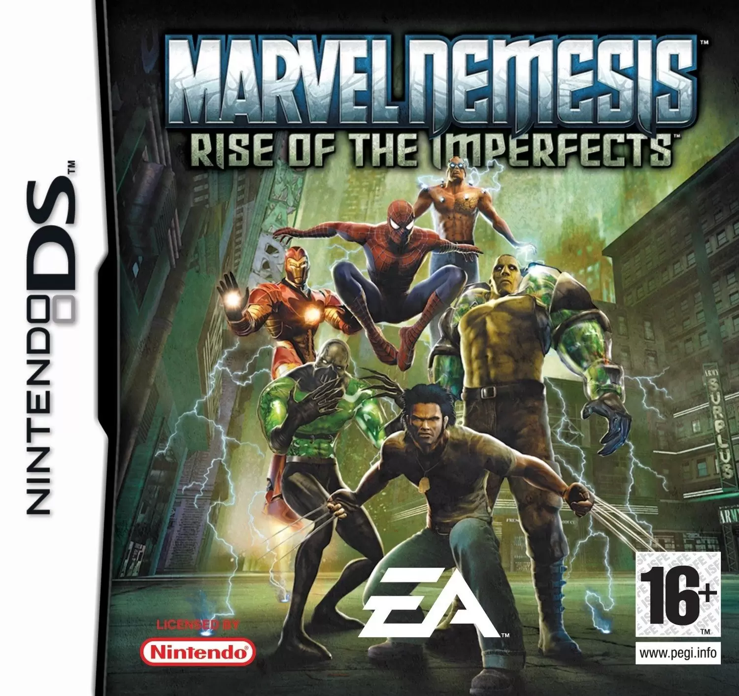 Nintendo DS Games - Marvel Nemesis: Rise of the Imperfects