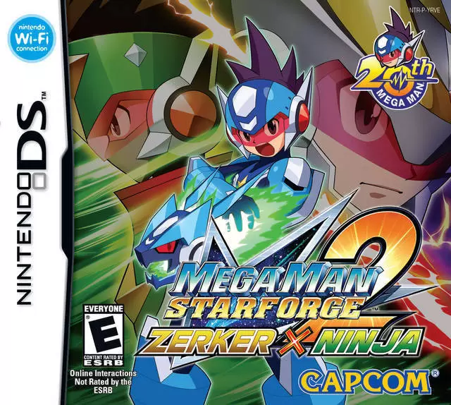 Jeux Nintendo DS - Mega Man Star Force 2: Zerker x Ninja