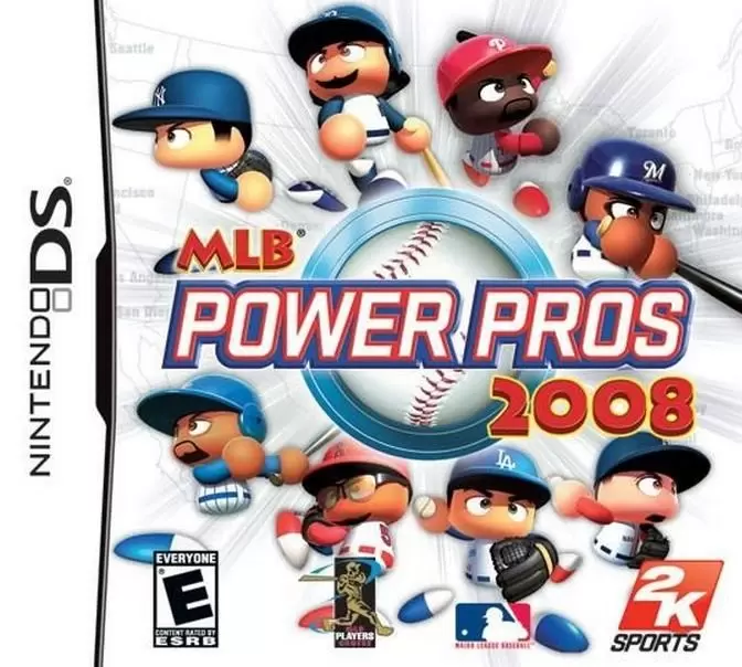 Nintendo DS Games - MLB Power Pros 2008