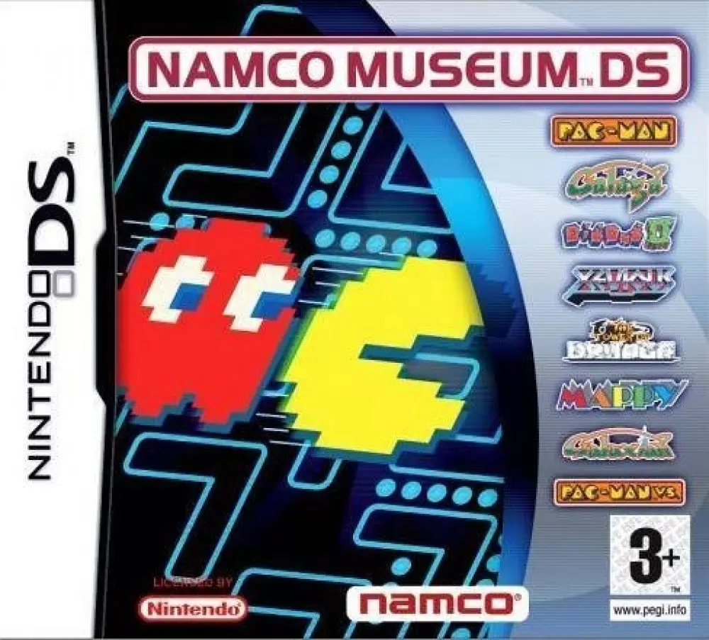 Jeux Nintendo DS - Namco Museum