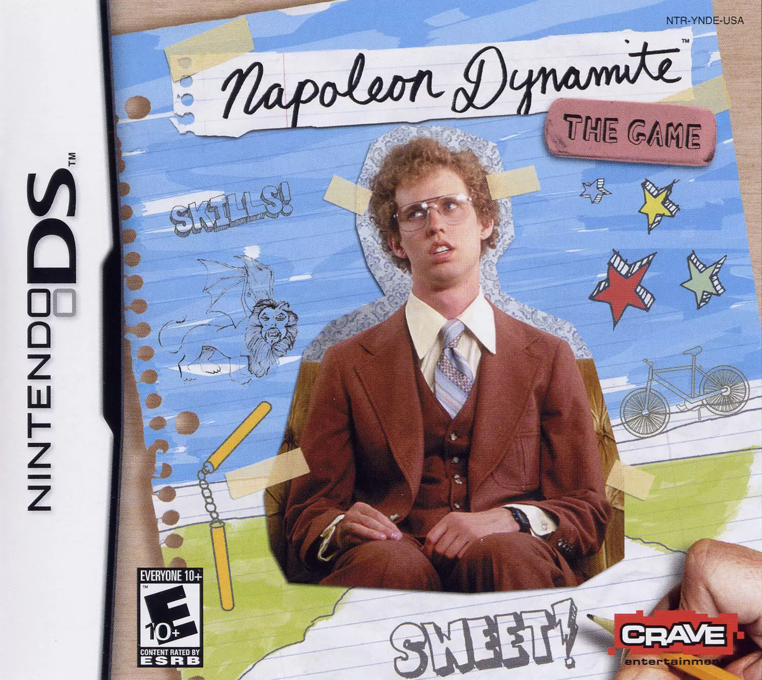 Jeux Nintendo DS - Napoleon Dynamite: The Game