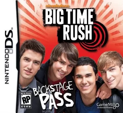 Jeux Nintendo DS - Nickelodeon Big Time Rush Backstage Pass