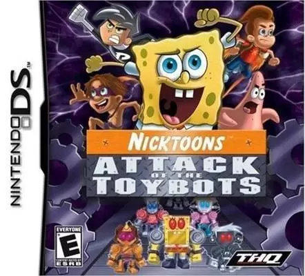 Nintendo DS Games - Nicktoons Attack of the Toybots