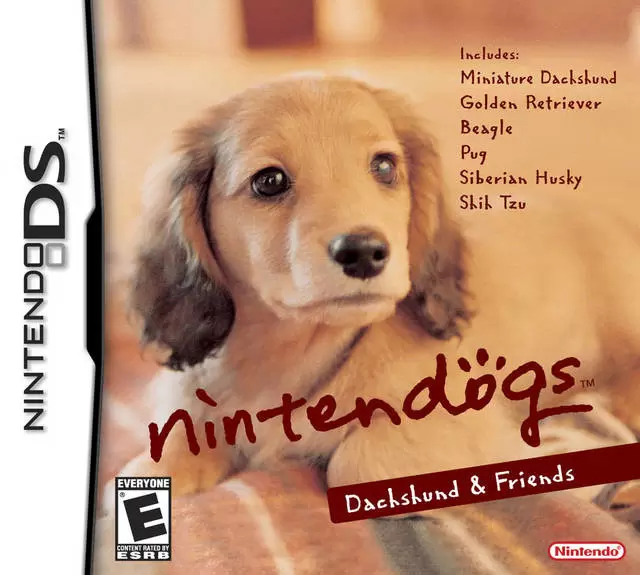 Nintendo DS Games - Nintendogs Dachshund & Friends