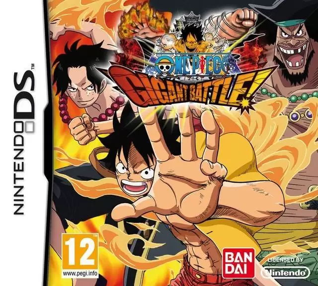 Nintendo DS Games - One Piece - Gigant Battle!