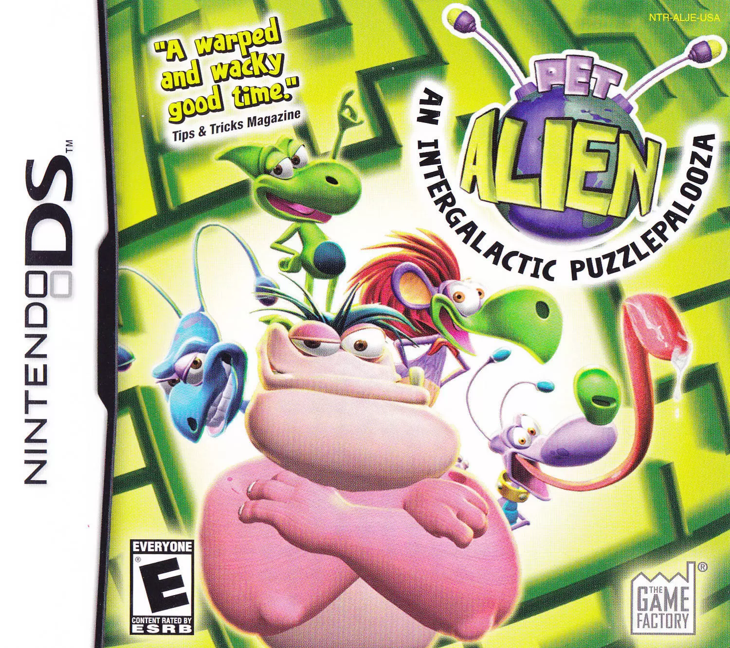 Nintendo DS Games - Pet Alien: An Intergalactic Puzzlepalooza