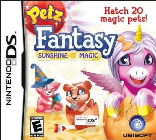 Nintendo DS Games - Petz Fantasy: Sunshine Magic